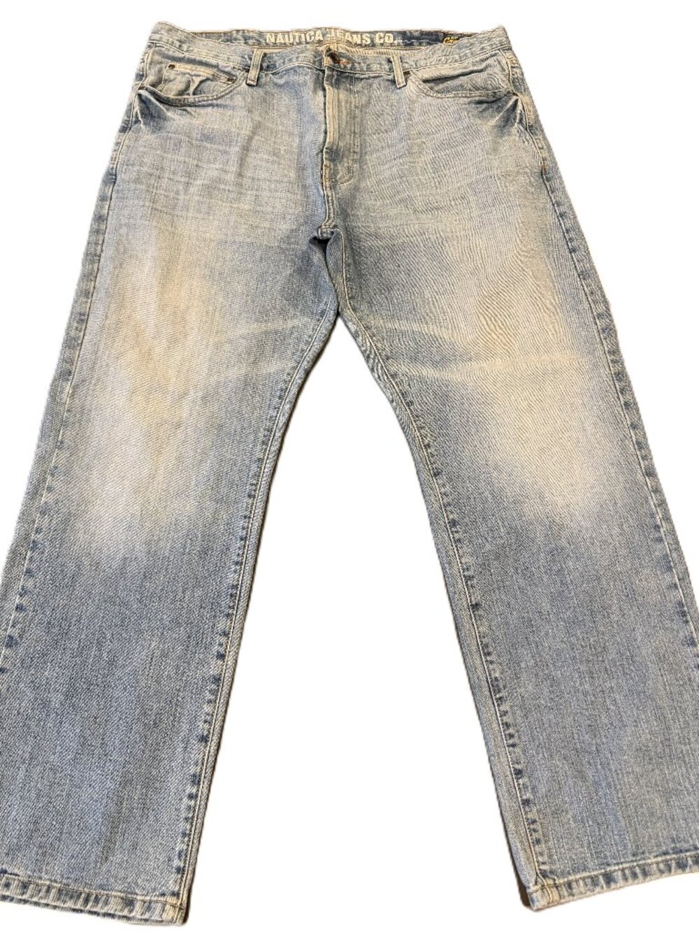 Nautica Men's Relaxed Fit Jeans Medium Wash Denim W38 L30